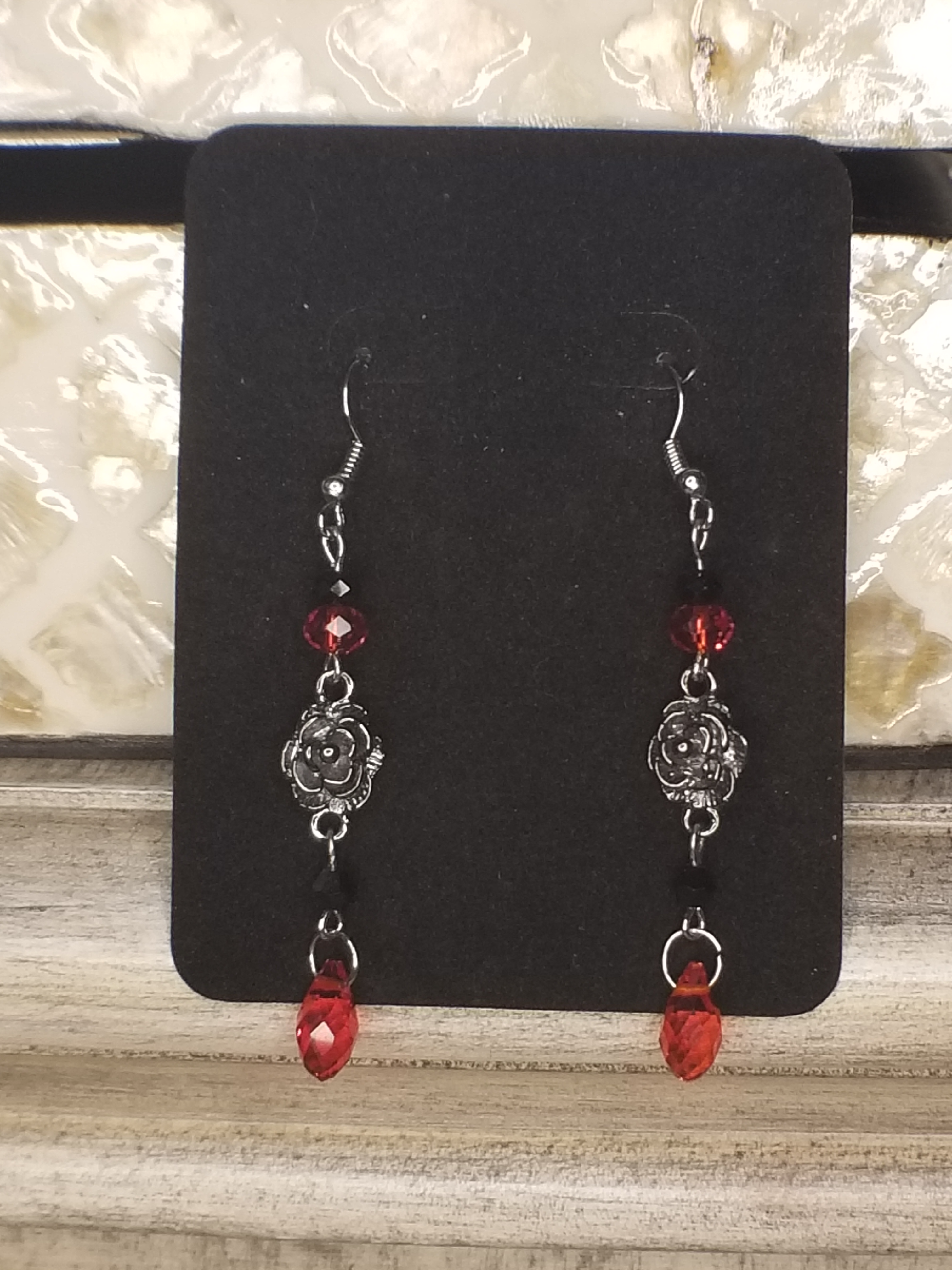 Rose Earrings