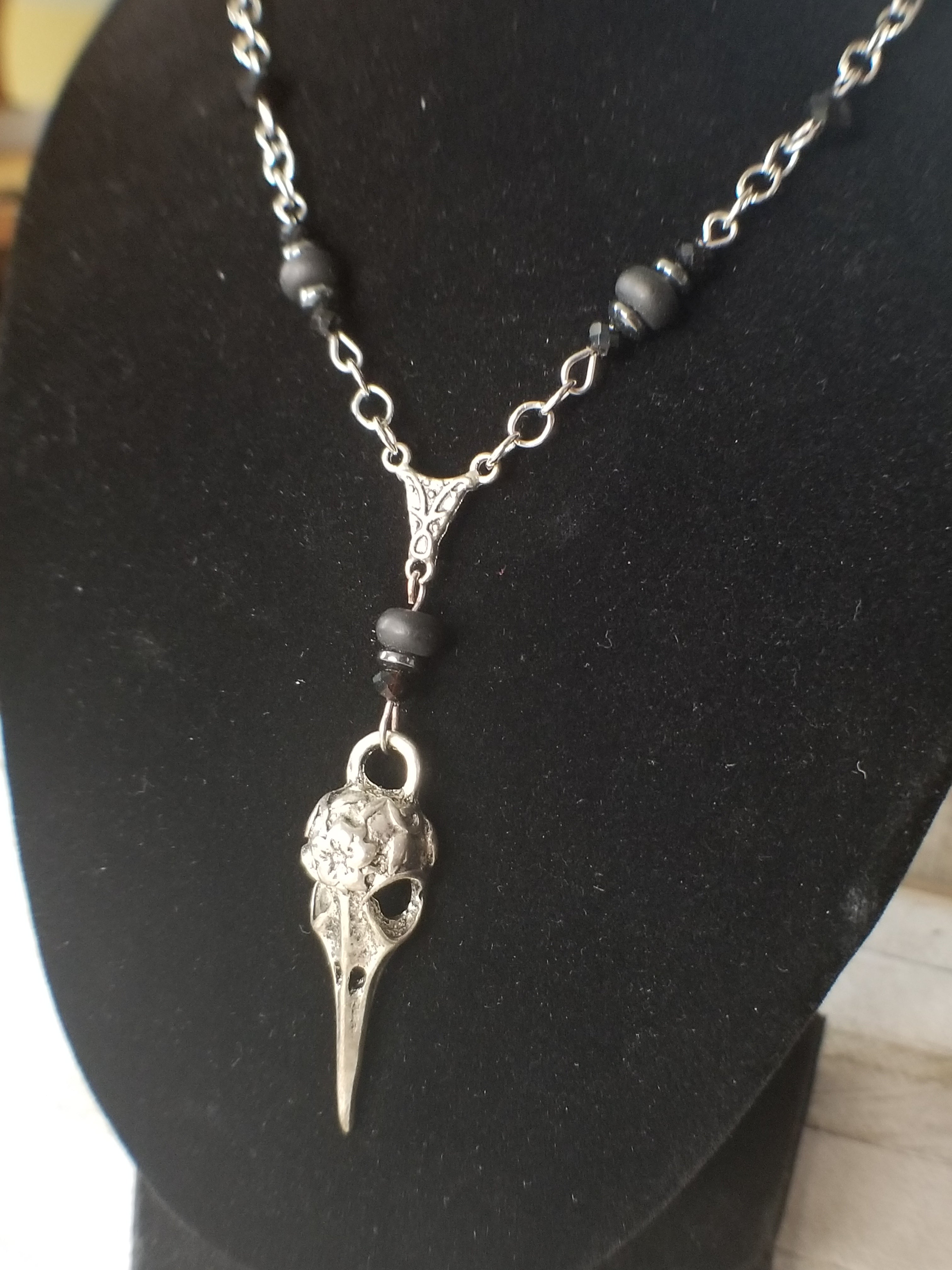 Bird Skull Necklace