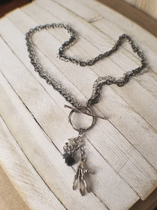 Creepy Skeleton Hand Necklace