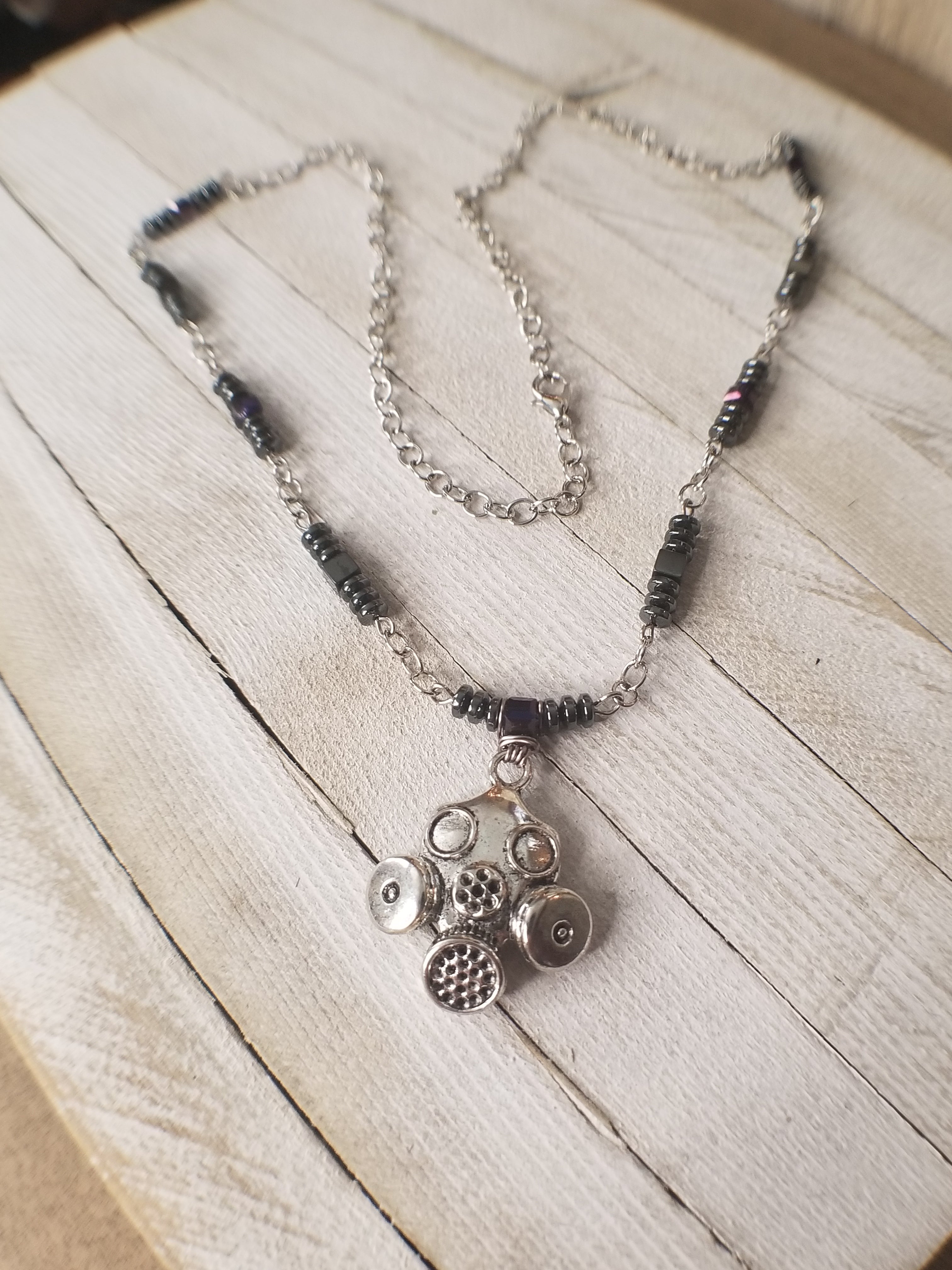 Gas Mask Necklace