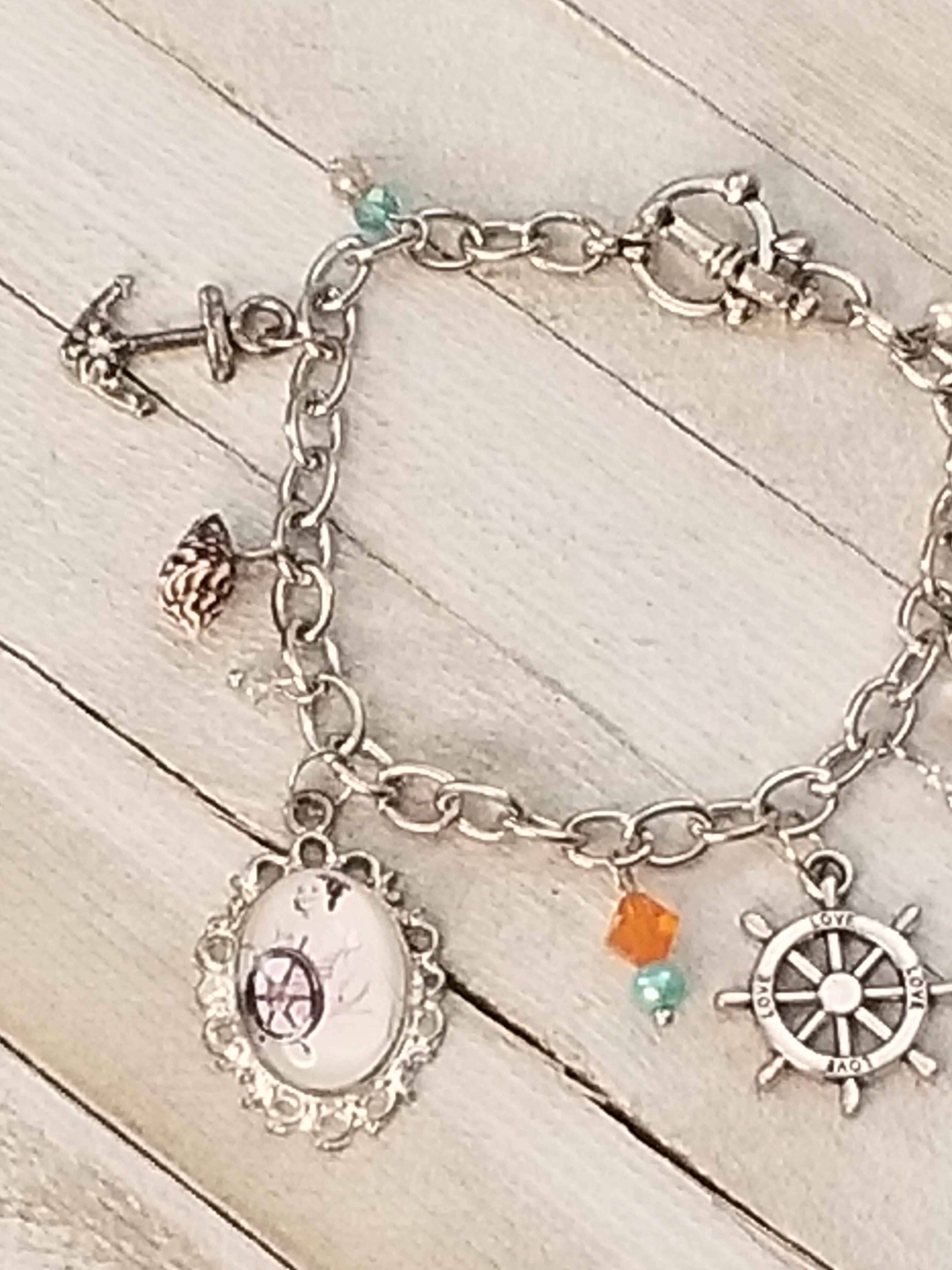 Ship Ahoy! Charm Bracelet