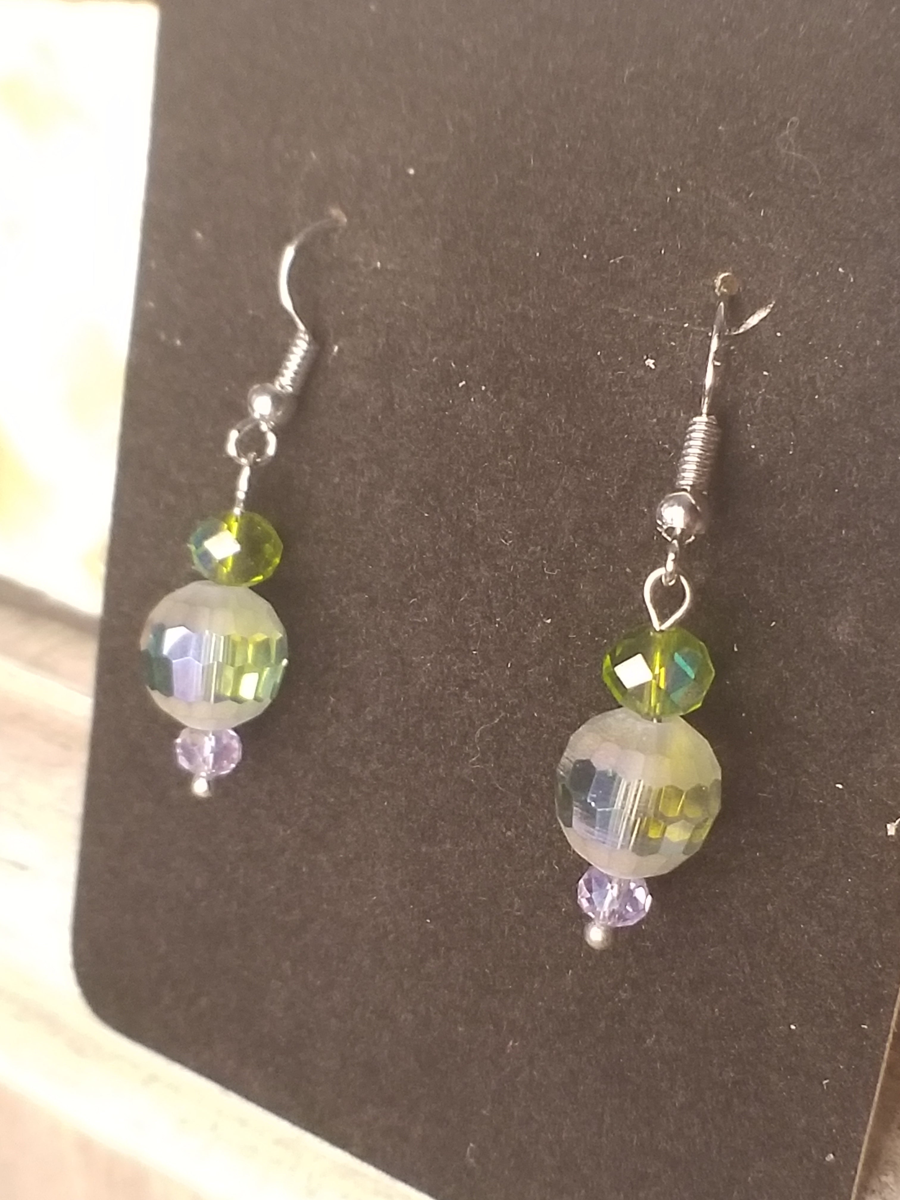 Crystal Ball Earrings