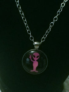 Alien Necklace - Pink