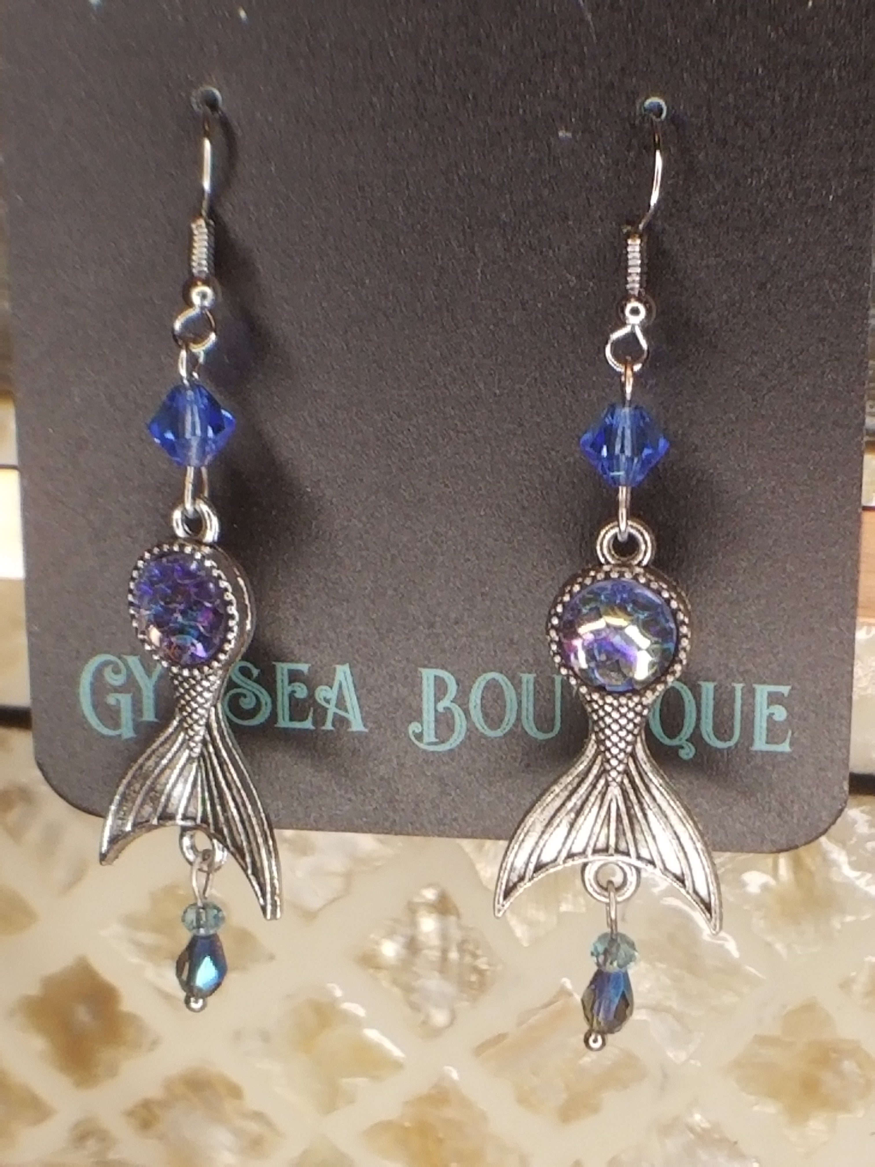 Mermaid Tail Earrings