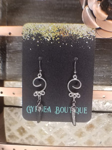 Downward Spiral Earrings