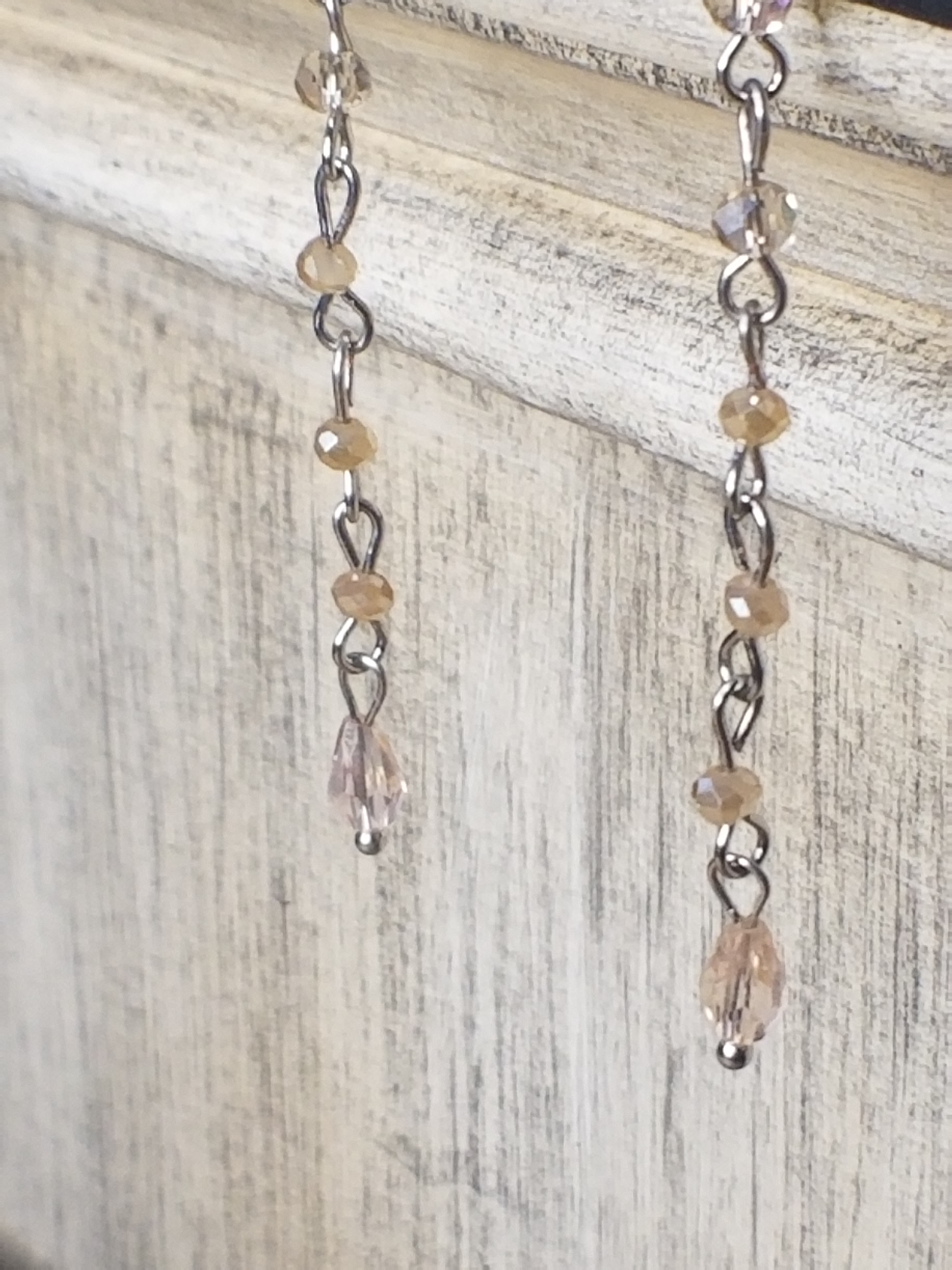 Champagne Shoulder Duster Earrings