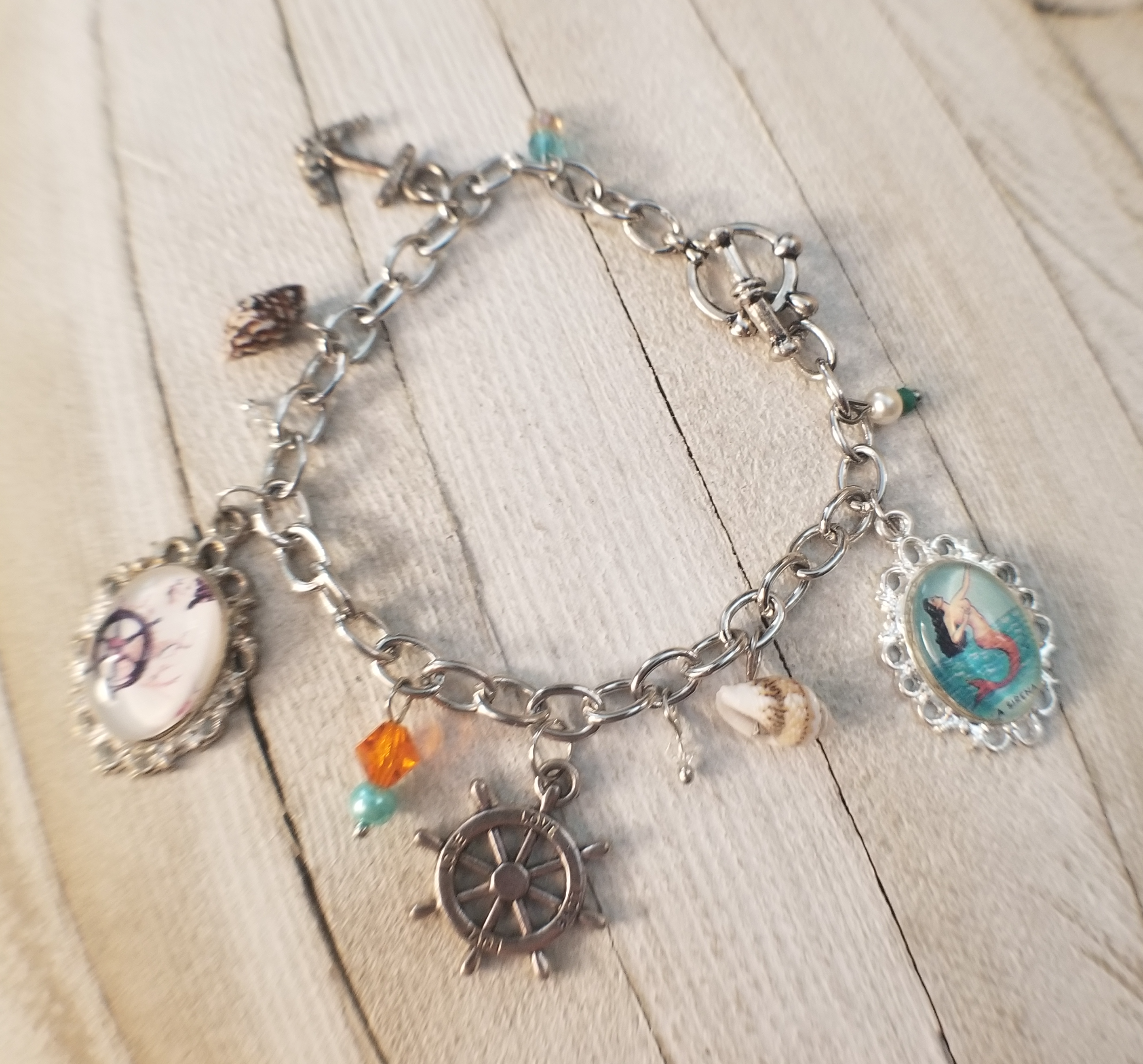 Ship Ahoy! Charm Bracelet